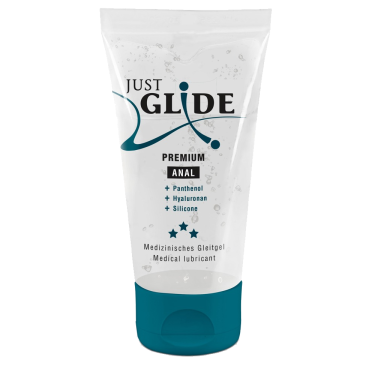 Just Glide «Premium Anal» 50ml pflegendes Gleitgel auf Wasser- und Silikonbasis