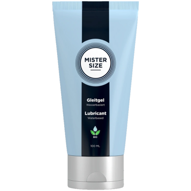 Mister Size «Gleitgel» 100ml Bio Gleitgel auf Wasserbasis - passt perfekt zu Ihren Kondomen
