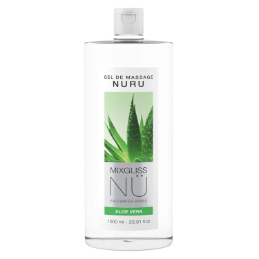 Mixgliss «NÜ Aloe Vera» Nuru Massage Gel mit extra feuchtem Aloe Vera 1000ml