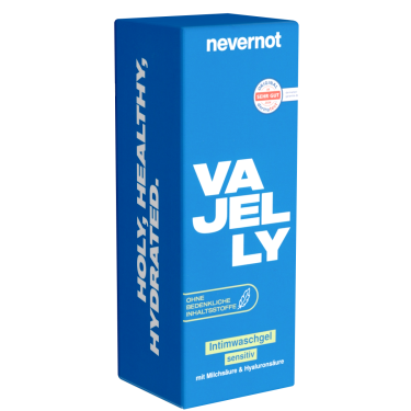 Nevernot «Vajelly» 100ml veganes Intimwaschgel mit Milchsäure und Hyaluron