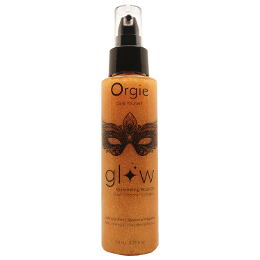 Orgie «Glow» Shimmer Body Oil, 110ml nourishing body oil with shimmer effect