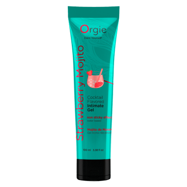 Orgie «Lube Tube Cocktail» 100ml Strawberry Mojito, hochwirksames Gleitgel mit Geschmack