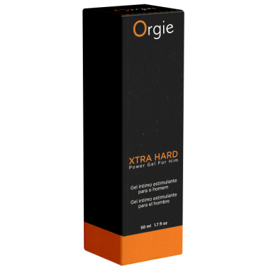 Orgie «Xtra Hard» Power Gel For Him, potenzsteigernde Creme für eine extra harte Erektion 50ml