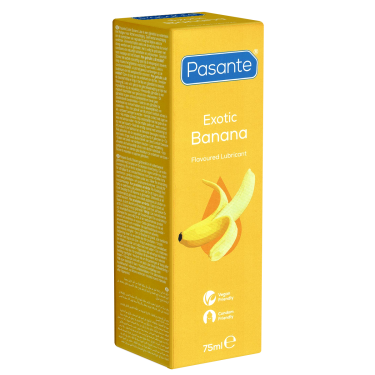 Pasante «Exotic Banana Lube» 75ml fruchtiges Gleitgel ohne Parabene