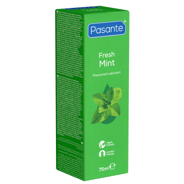 Pasante «Fresh Mint Lube» 75ml prickelndes Gleitgel ohne Parabene