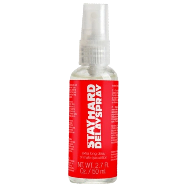 Pharmquests «Stay Hard Delay Spray» 50ml diskretes Spray gegen einen vorzeitigen Samenerguss