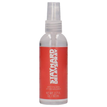 Pharmquests «Stay Hard Delay Spray» 80ml diskretes Spray gegen einen vorzeitigen Samenerguss