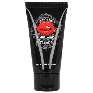 Pharmquests «Exotic Rum Lick» 50 ml köstliches Massage Körpergel