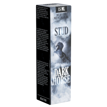 Pharmquest «Stud Dark Horse Spray» 15ml, delay spray gel for prolonged intercourse