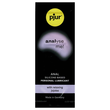 pjur® ANALYSE ME! «Relaxing Silicone Anal Glide» Maximum Relaxing, seidig-weiches Anal-Gleitgel 1.5ml Sachet