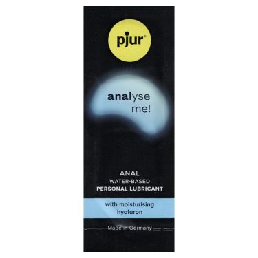 pjur® ANALYSE ME! «Comfort Water Anal Glide» Extra Moisturising, feuchtigkeitsspendendes Anal-Gleitgel 2ml Sachet