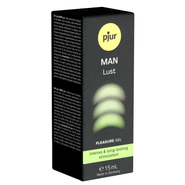 pjur® MAN «Lust» 15ml vibrierendes Orgasmusgel mit natürlichen Inhaltsstoffen