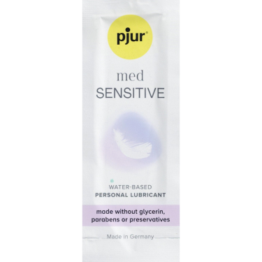 pjur® MED «Sensitive Glide» No Glycerin, No Parabens & No Preservatives, hypoallergenes Gleitgel 2ml Sachet