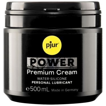 pjur® POWER «Premium Cream» für Analsex und große Toys, 500ml Gleitcreme