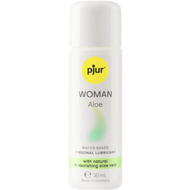 pjur® WOMAN «Aloe» 30 ml Gleitgel auf Wasserbasis mit natürlicher und pflegender Aloe Vera, parabenfrei für Frauen