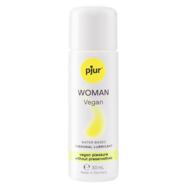 pjur® WOMAN VEGAN «Waterbased Personal Lubricant» Vegan Pleasure, veganes Gleitgel ohne Zusatzstoffe 30ml