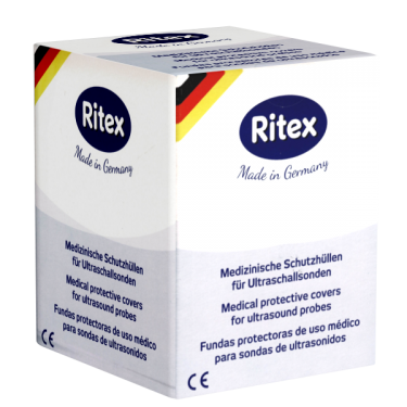 Ritex «D21» Schutzhüllen ohne Gleitmittel und ohne Reservoir, Ø 34mm, 200 Stück