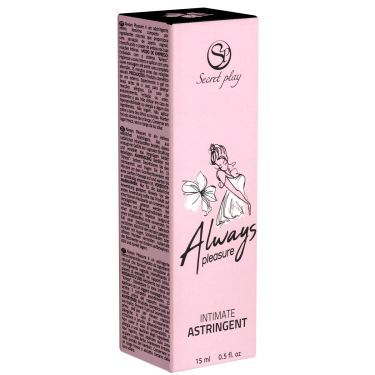 Secret Play «Always Pleasure» Intimate Astringent, 15ml veganes Vaginal-Gel für ein angenehm enges Gefühl