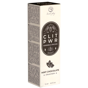 Secret Play «CLIT PWR» Mint Chocolate, 15ml vibrierender Klitoris-Balsam für ein unvergessliches Orgasmus-Erlebnis