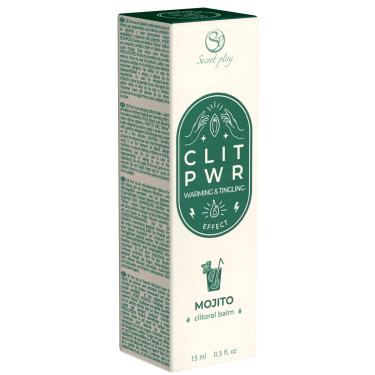 Secret Play «CLIT PWR» Mojito, 15ml vibrierender Klitoris-Balsam für ein unvergessliches Orgasmus-Erlebnis