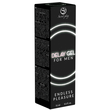 Secret Play «Delay Gel» For Men - 15ml, 100% natural, vegan, with refreshing mint aroma