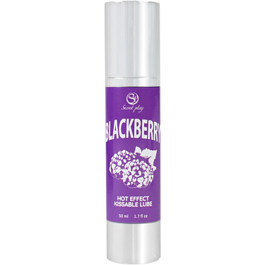 Secret Play «Blackberry» Hot Effect, 50ml wärmendes Gleitgel mit Brombeer-Aroma