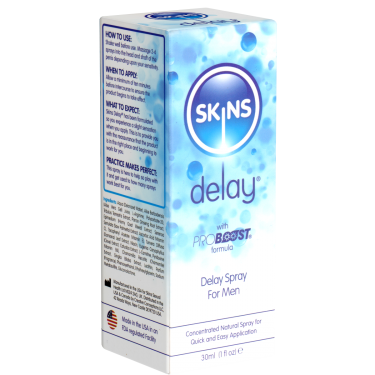 Skins «Delay Spray» 30ml aktverlängerndes Spray für Männer