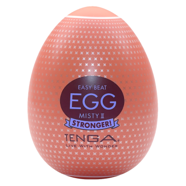 Tenga Egg Stronger «Misty II» Einmal-Masturbator, kleine Noppen