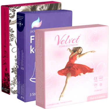 ! Kondomotheke® Ladies Mix - 3 Sorten Frauenkondome