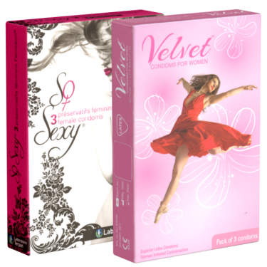 ! Kondomotheke® Lady Duo No.2 - 2x Frauenkondome