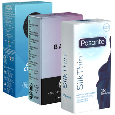 ! Kondomotheke® Ultradünn Champions Mix - hauchzart und federleicht (36 Kondome)