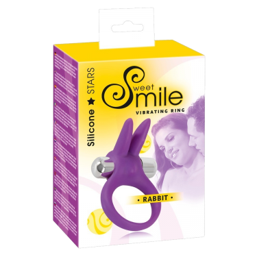 You2Toys «Sweet Smile Rabbit» Vibrating Penisring, vibrierender Penisring für prickelnde Stimulation