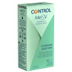 Control «Aloe Vera» 10 condoms with aloe vera lubricant for sensitive skin
