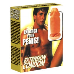 Extension Condom «Enlarge your Penis» das Verlängerungskondom