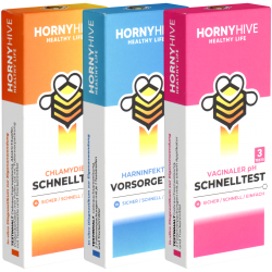Horny Hive «Bundle» drei STI Schnelltests im Komplett-Paket