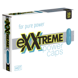 HOT «Exxtreme Power Caps» for men, 10 potency increasing capsules for the man