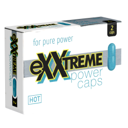 HOT «Exxtreme Power Caps» for men, 2 potency increasing capsules for the man