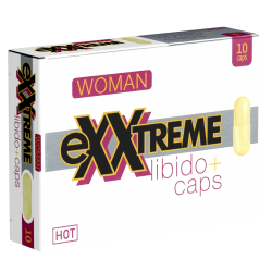 HOT «Exxtreme Libido Caps» for women, 10 libidofördernde Kapseln für Frauen