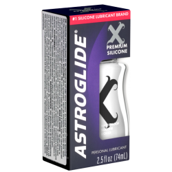 Astroglide «X Premium Silicone» 74ml wasserfestes Gleitgel auf Silikonbasis - für Veganer geeignet