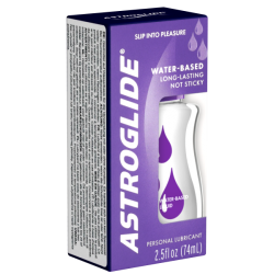 Astroglide «Waterbased Liquid» 74ml moisturizing lubricant for universal use - water-based and suitable for vegans