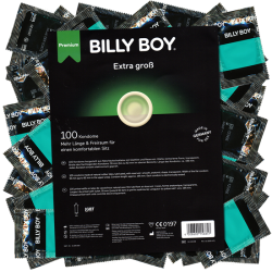 Billy Boy «Extra Groß» (Extra Large) 100 XXL condoms with comfort shape, bulk pack