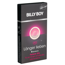 Billy Boy «Länger Lieben» 6 Kondome für längere Liebe - ohne Chemikalien