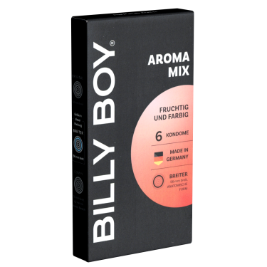Billy Boy «Aroma Mix» 6 fruchtige Kondome für leckeren Oralverkehr