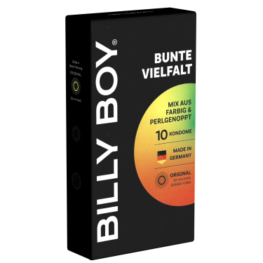 Billy Boy «Bunte Vielfalt» (Variety) 10 colourful mixed condoms