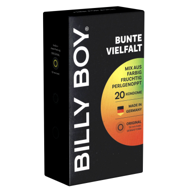 Billy Boy «Bunte Vielfalt» (Variety) 20 colourful mixed condoms