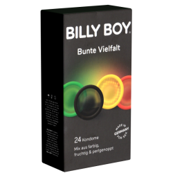 Billy Boy «Bunte Vielfalt» (Variety) 24 colourful mixed condoms