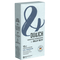Billy Boy «Du & Ich: Viel Freiraum» (much space) 10 + 1 premium condoms for hormone free contraception