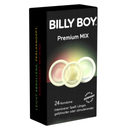 Billy Boy «Premium MIX» 24 gemischte Kondome im gefühlvollen Kondomsortiment