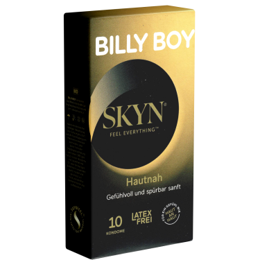 Billy Boy «SKYN» Hautnah (Sensual), 10 latex free condoms, made of polyisoprene