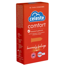 Celeste «Comfort» 10 classic condoms for heavenly feelings